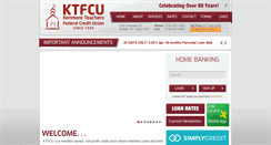 Desktop Screenshot of kenteachfcu.com